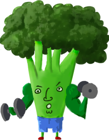 Buff broccoli